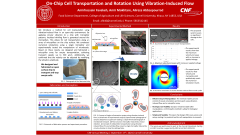 On-Chip Cell Transportation and Rotation Using Vibration-Induced Flow